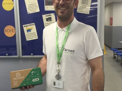 Image of Micro:bit Donation - Thank you Farnell UK!