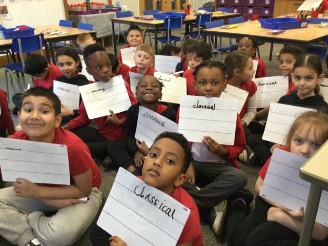 Image of Year 2 (Class 7) - Music - Recognising Types of Music