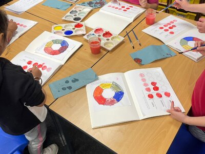 Image of Year 2 - Art - Colour Mixing