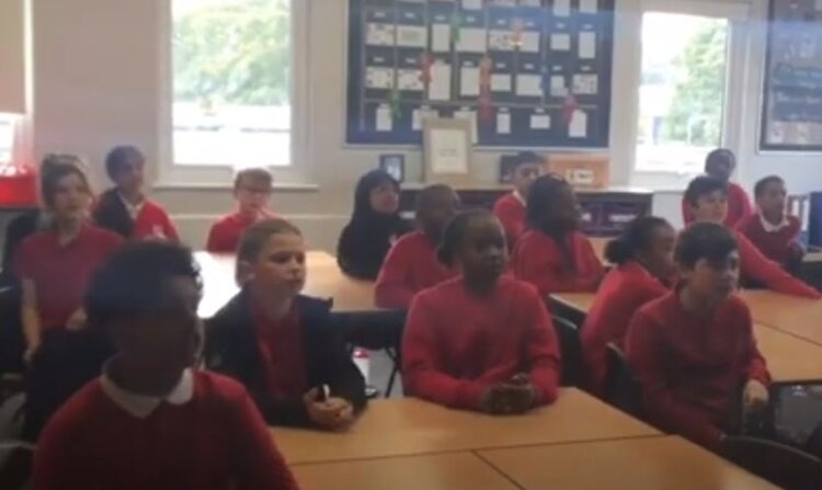 Image of Year 6 (Class 16) - Collective Worship Song