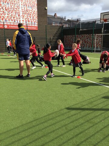 Image of Year 3 - P.E - Rugby Taster