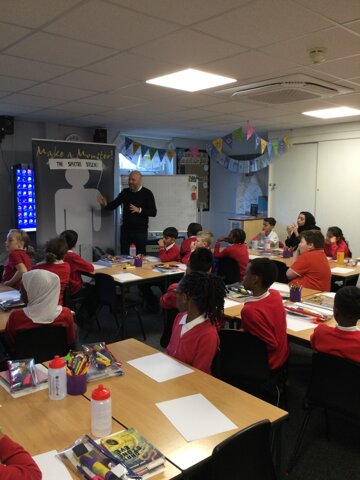Image of Year 5 (Class 13) - English - Author Visit
