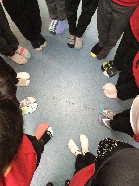 Image of Year 5 (Class 13) - Odd Socks Day