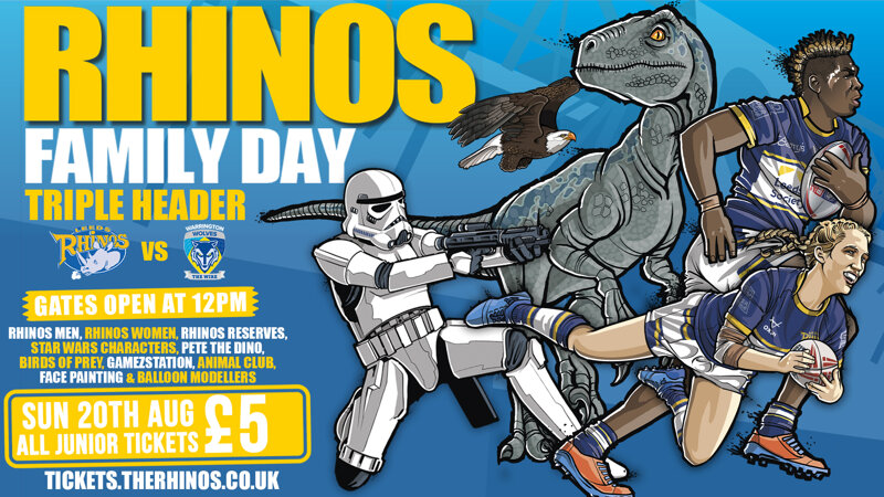 Image of Leeds Rhinos Family Day - Sunday 20th August 2023